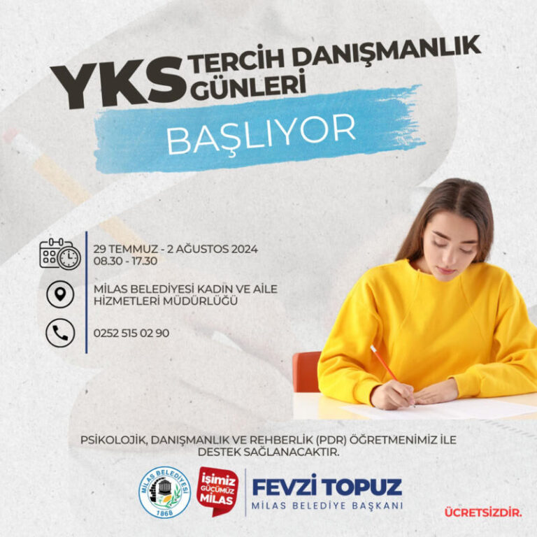 Milas Belediyesi’nden ‘Tercih Danışmanlığı’ hizmeti …