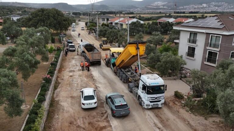 Menteş Mahallesi’nde Bayram Öncesi Asfalt Seferberliği: 13,7 Milyon TL’lik Yatırımla Yol Yenileniyor …