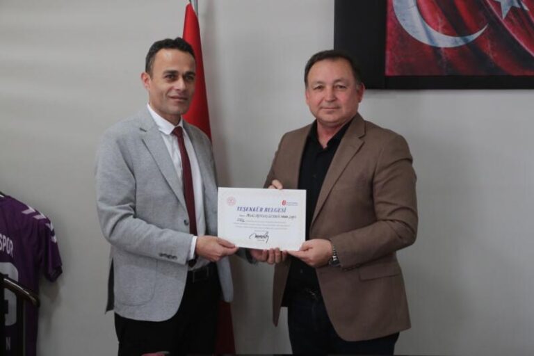 Milas Süt Birliği’ne Vergi Başarısı: Teşekkür Belgesi Takdim Edildi …