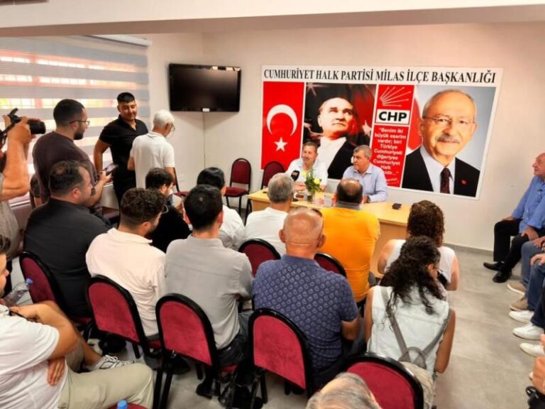 CHP Milas’ta 10 Günde İkinci Değişim: İlçe Başkanlığına Çavuşoğlu Atandı …